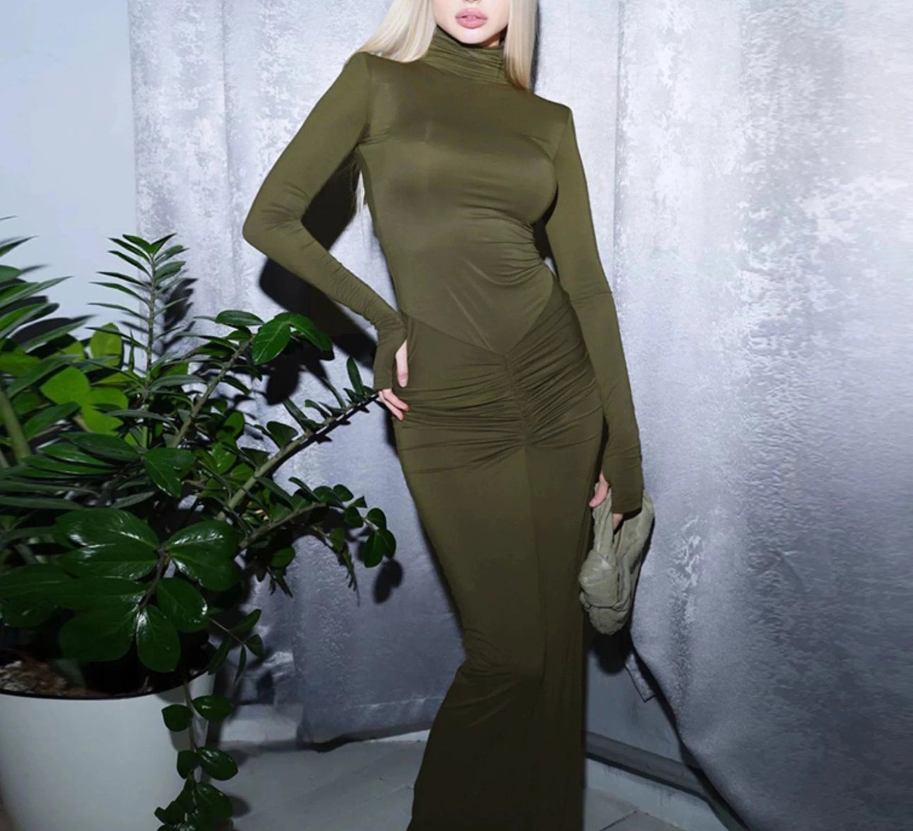 Pleated Dress