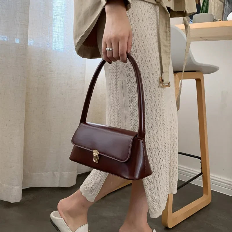 Sequin PU Leather Shoulder Bag