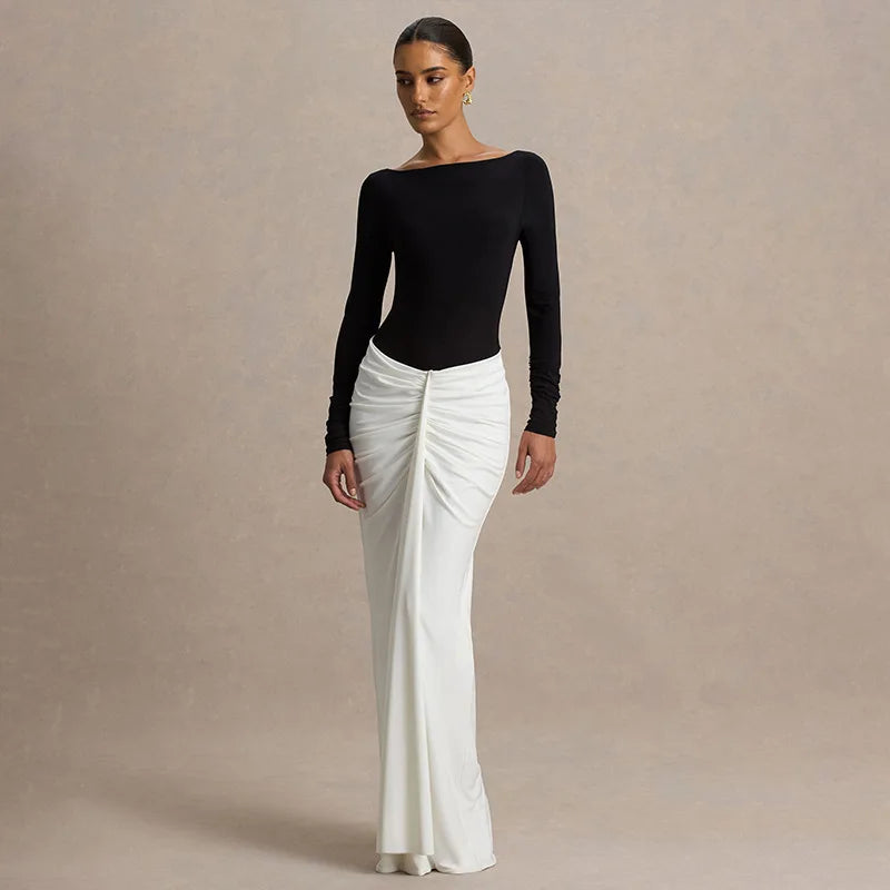 Ruched Midi Dress