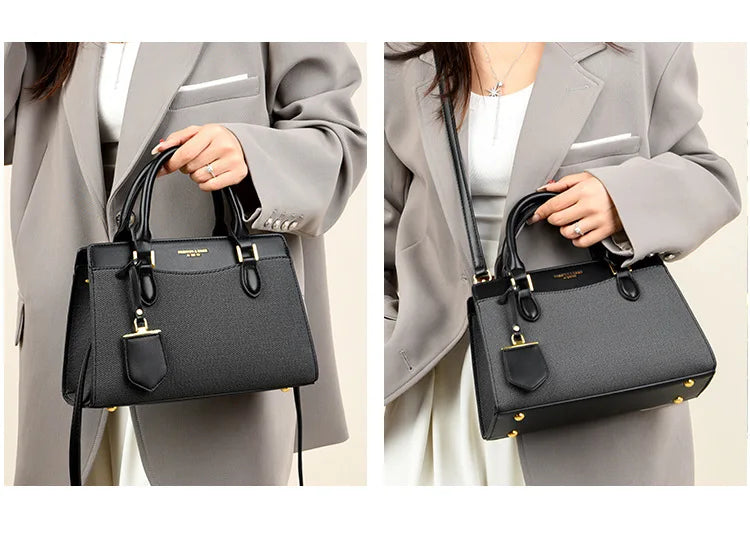 Genuine Leather Mini Handbag