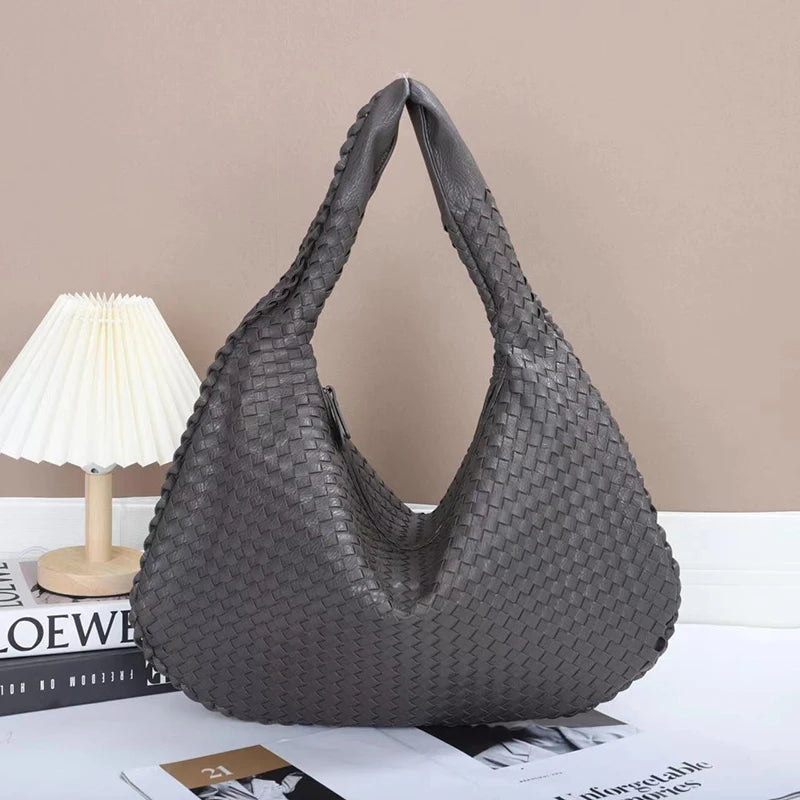 PU Leather Large Hobo Bag