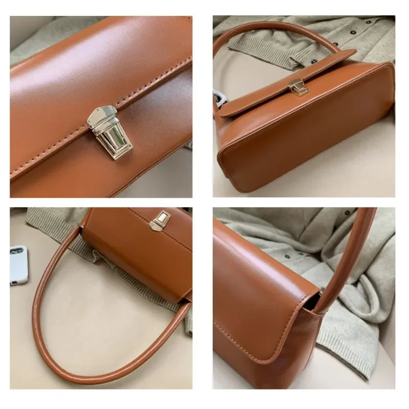 Sequin PU Leather Shoulder Bag