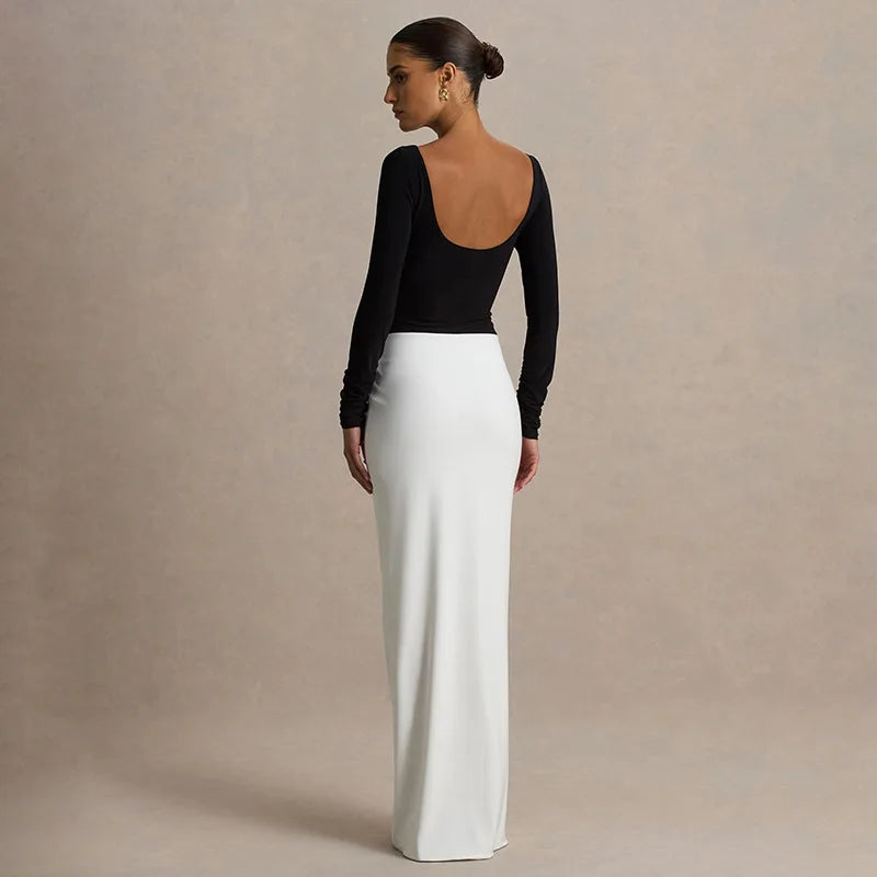 Ruched Midi Dress