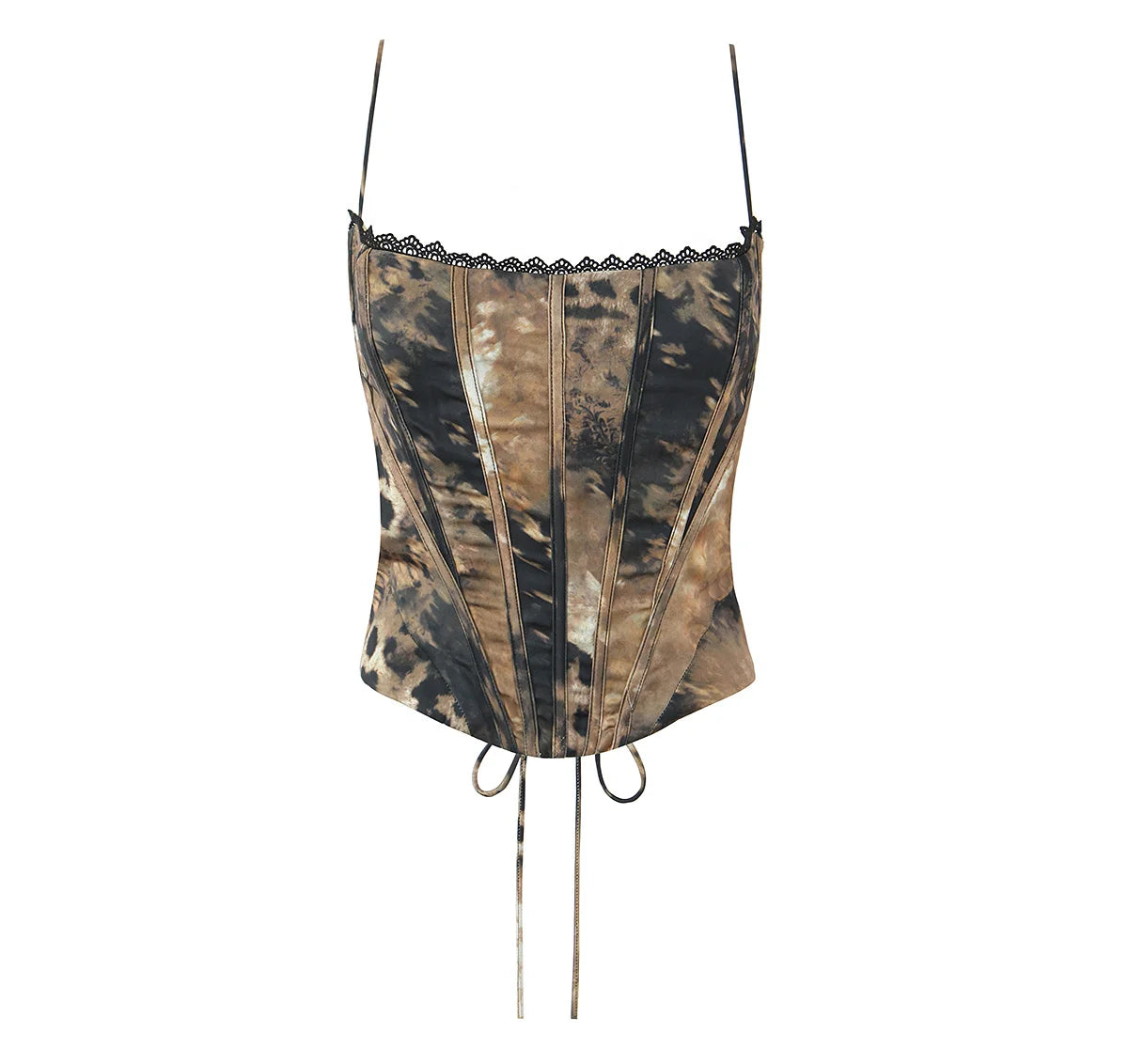 Leopard Print Corset Women's Corset Top