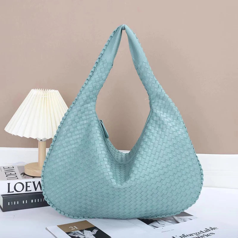 PU Leather Large Hobo Bag