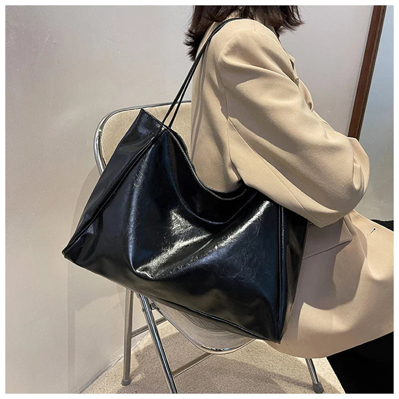 PU Leather Tote Bag
