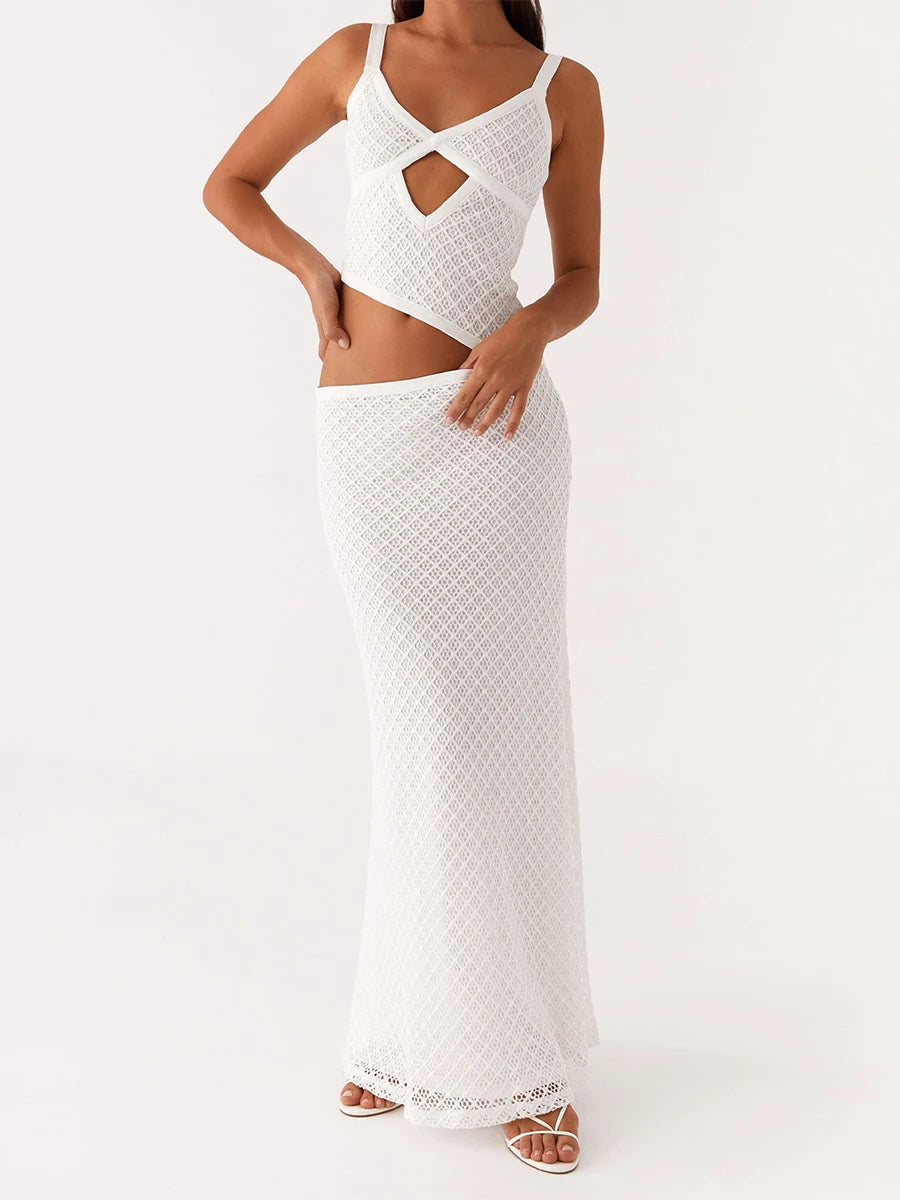 Velvet Square Neck Column Midi Dress