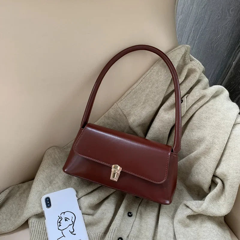 Sequin PU Leather Shoulder Bag