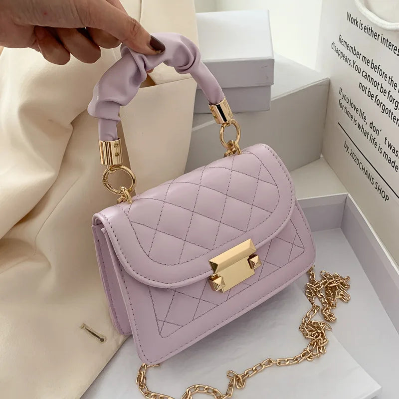 PU Leather Mini Shoulder Bag