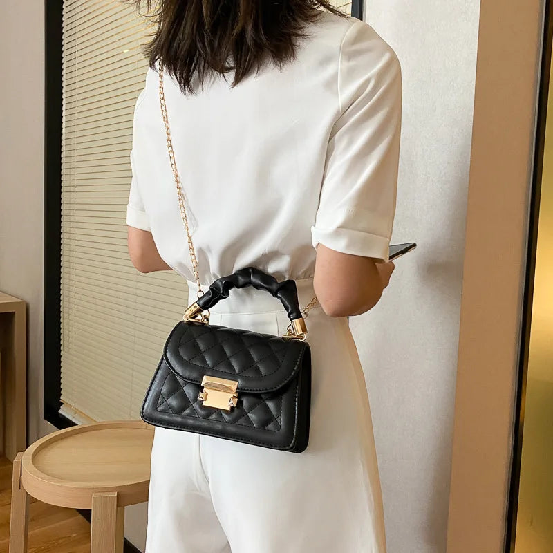 PU Leather Mini Shoulder Bag