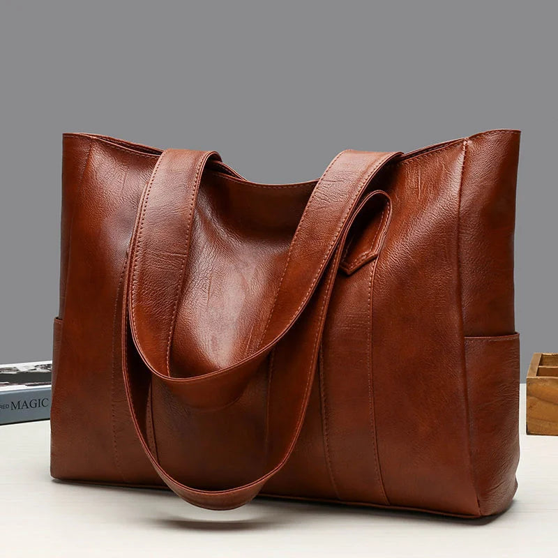 PU Leather Tote Bag