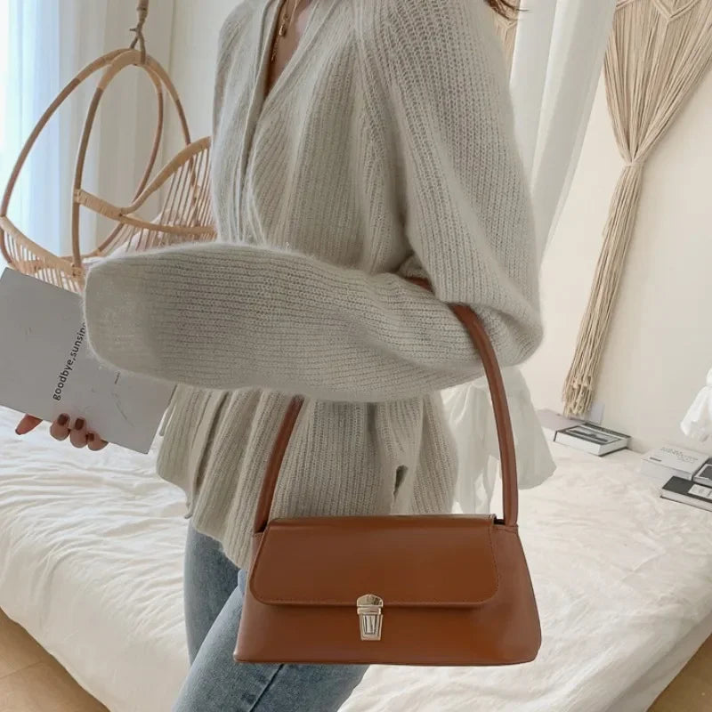 Sequin PU Leather Shoulder Bag