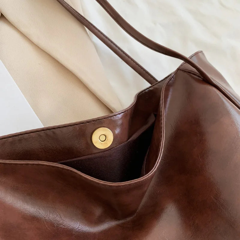 PU Leather Tote Bag