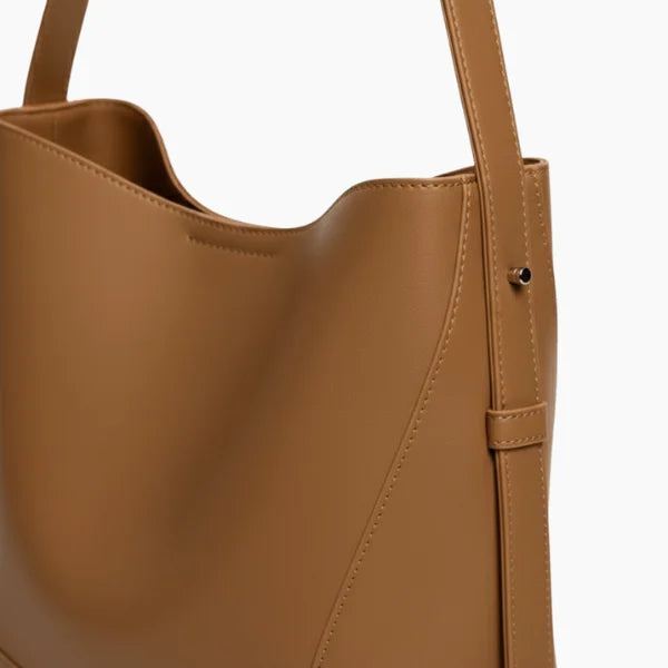 Vegan Leather Bucket Bag