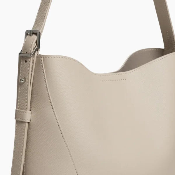 Vegan Leather Bucket Bag