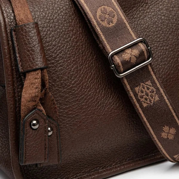 Vegan Leather Crossbody Bag