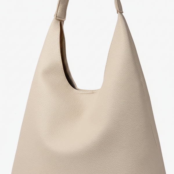 Vegan Leather Large Hobo Bag