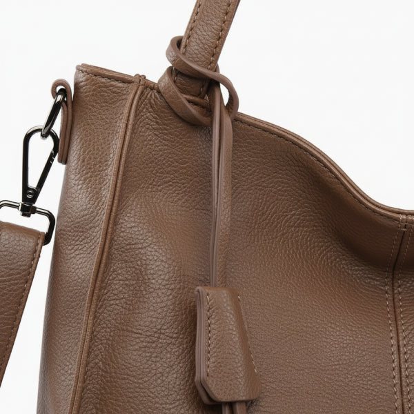Genuine Leather Large Tote Bag