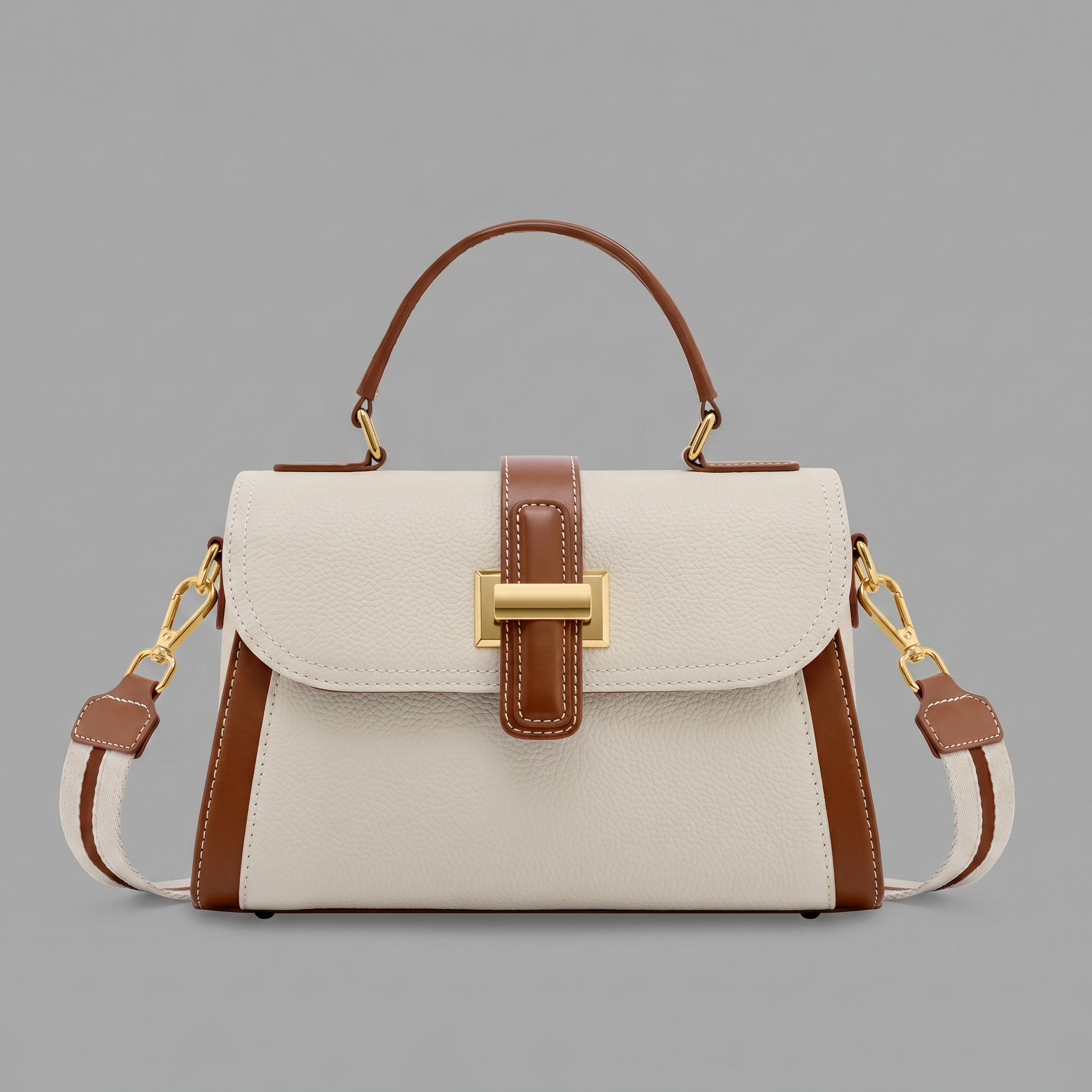 Genuine Leather Satchel Bag