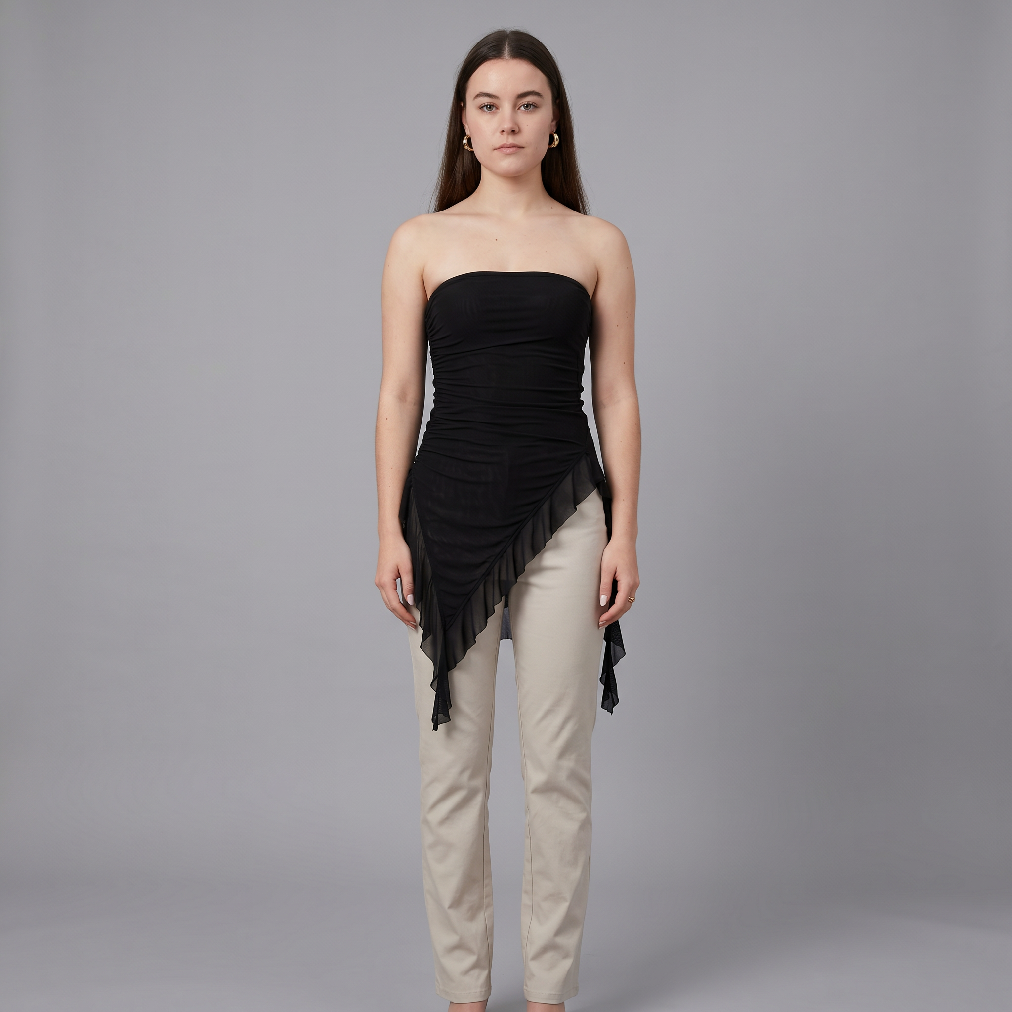 Elegant Polyester Comfort Top