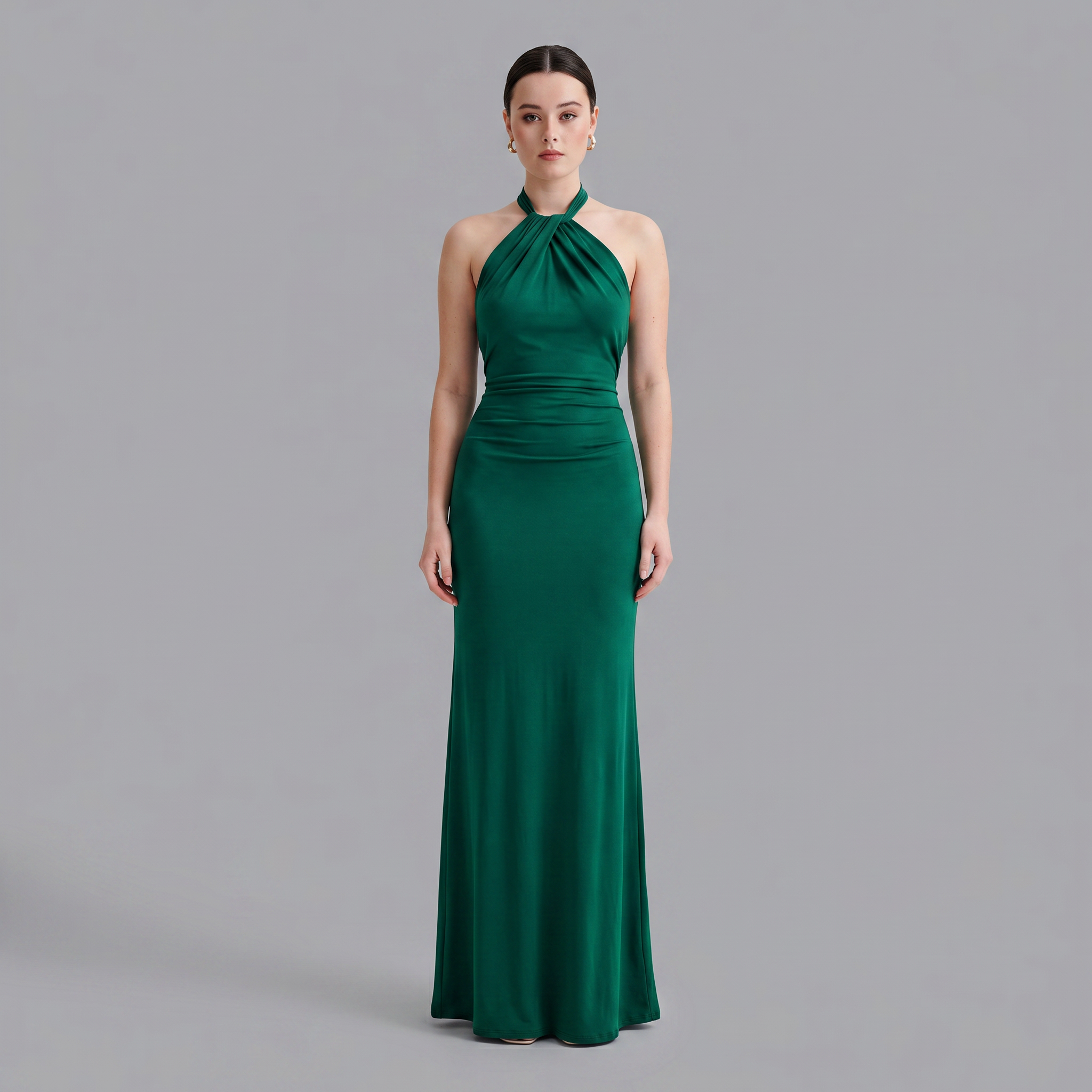Lace A-Line Knee-Length Dress