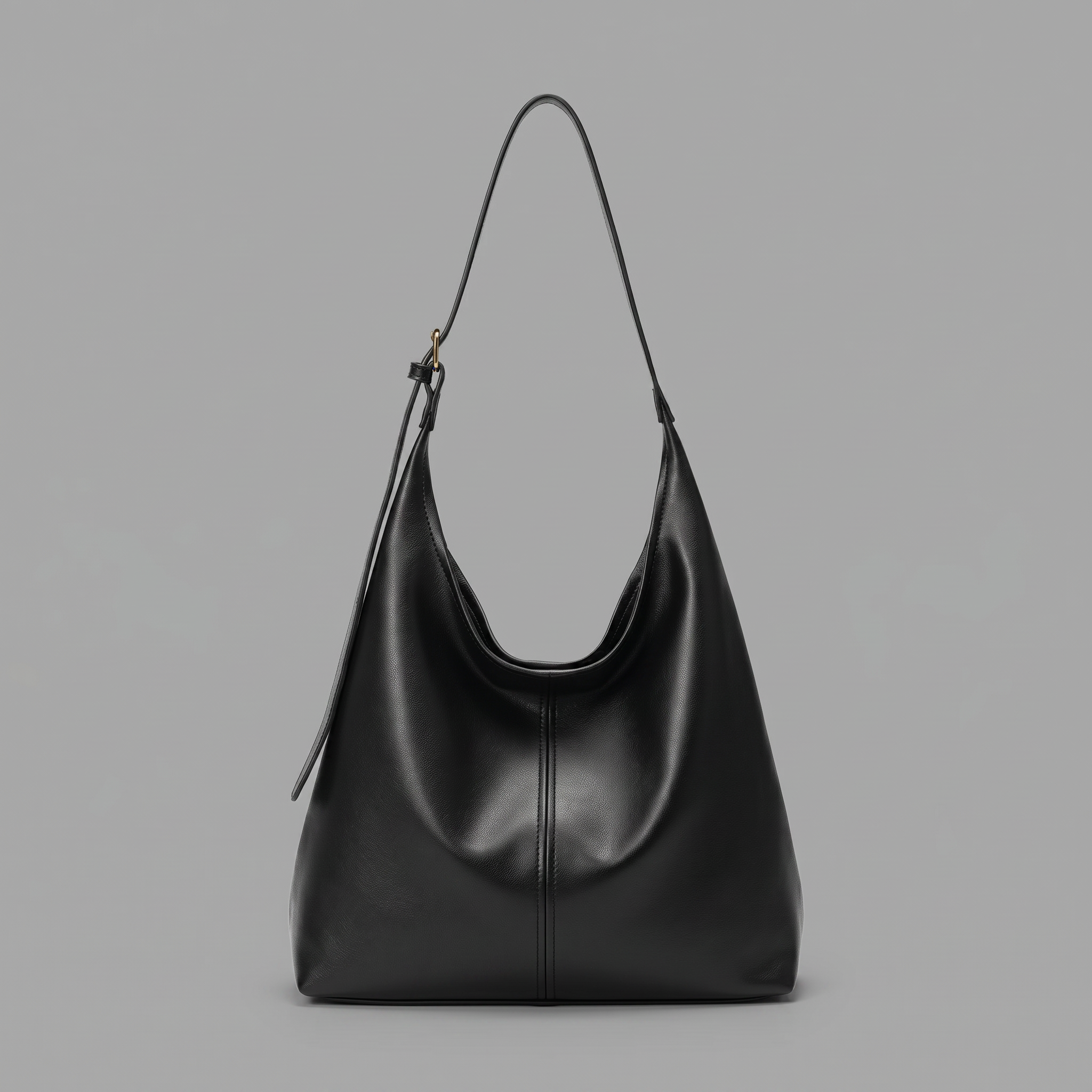 Vegan Leather Large Hobo Bag