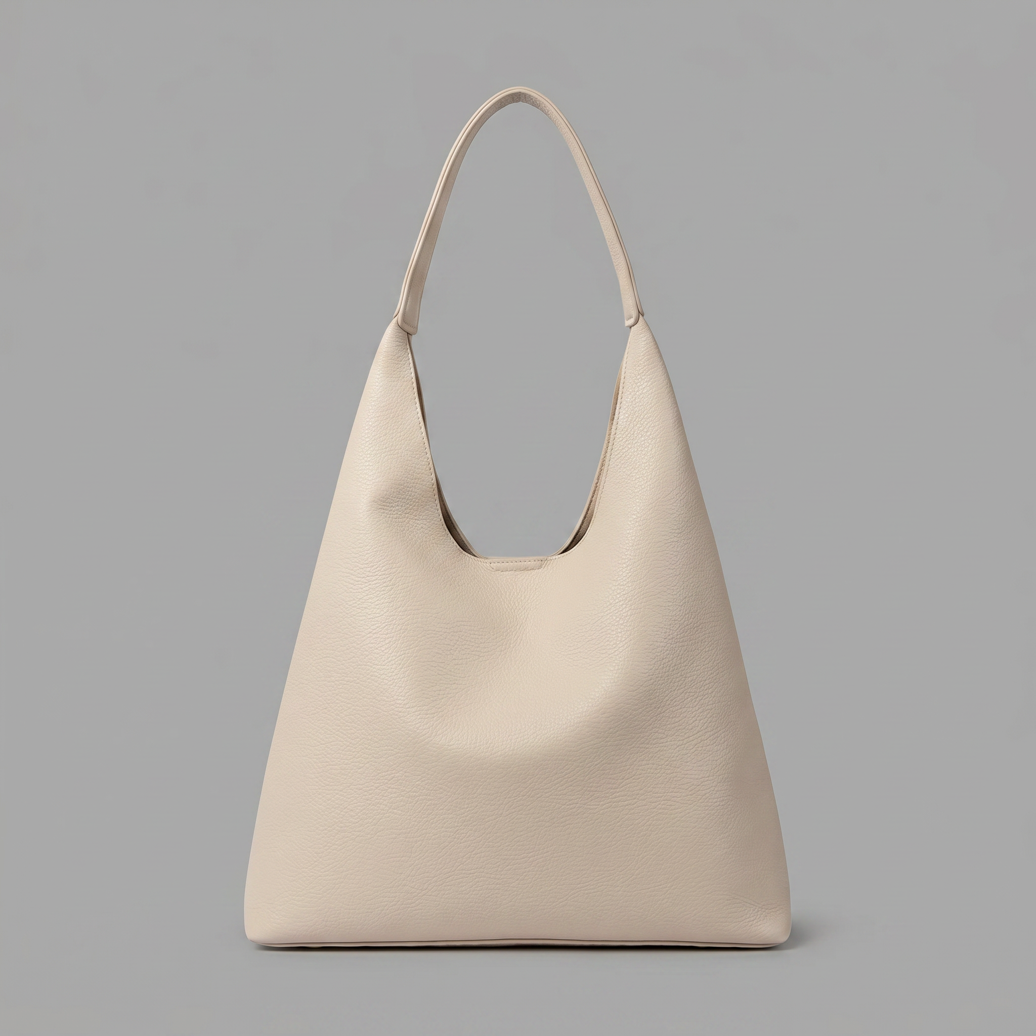 Vegan Leather Large Hobo Bag