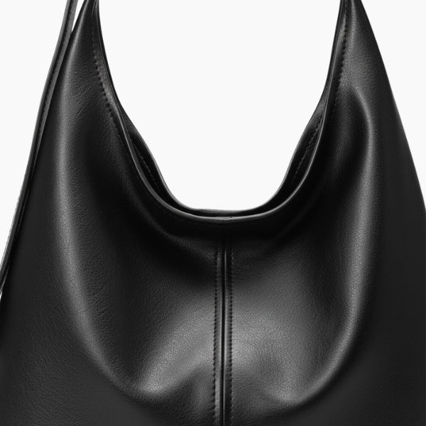 Vegan Leather Large Hobo Bag