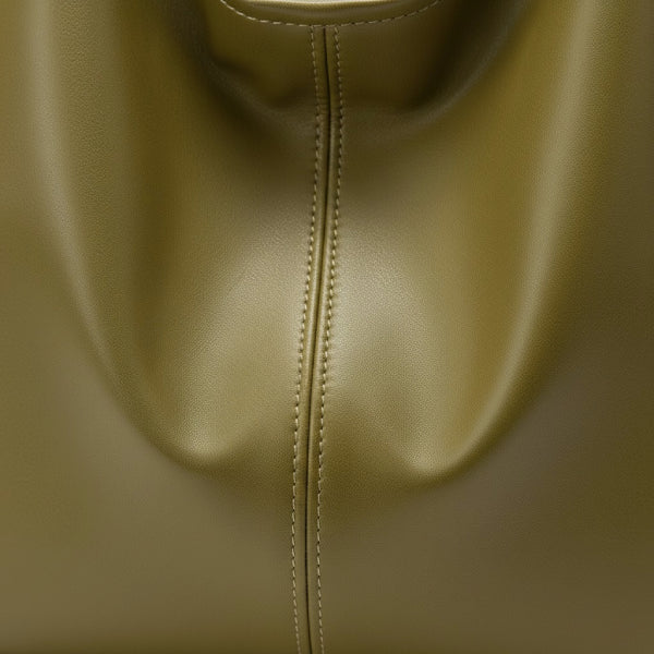 Vegan Leather Large Hobo Bag