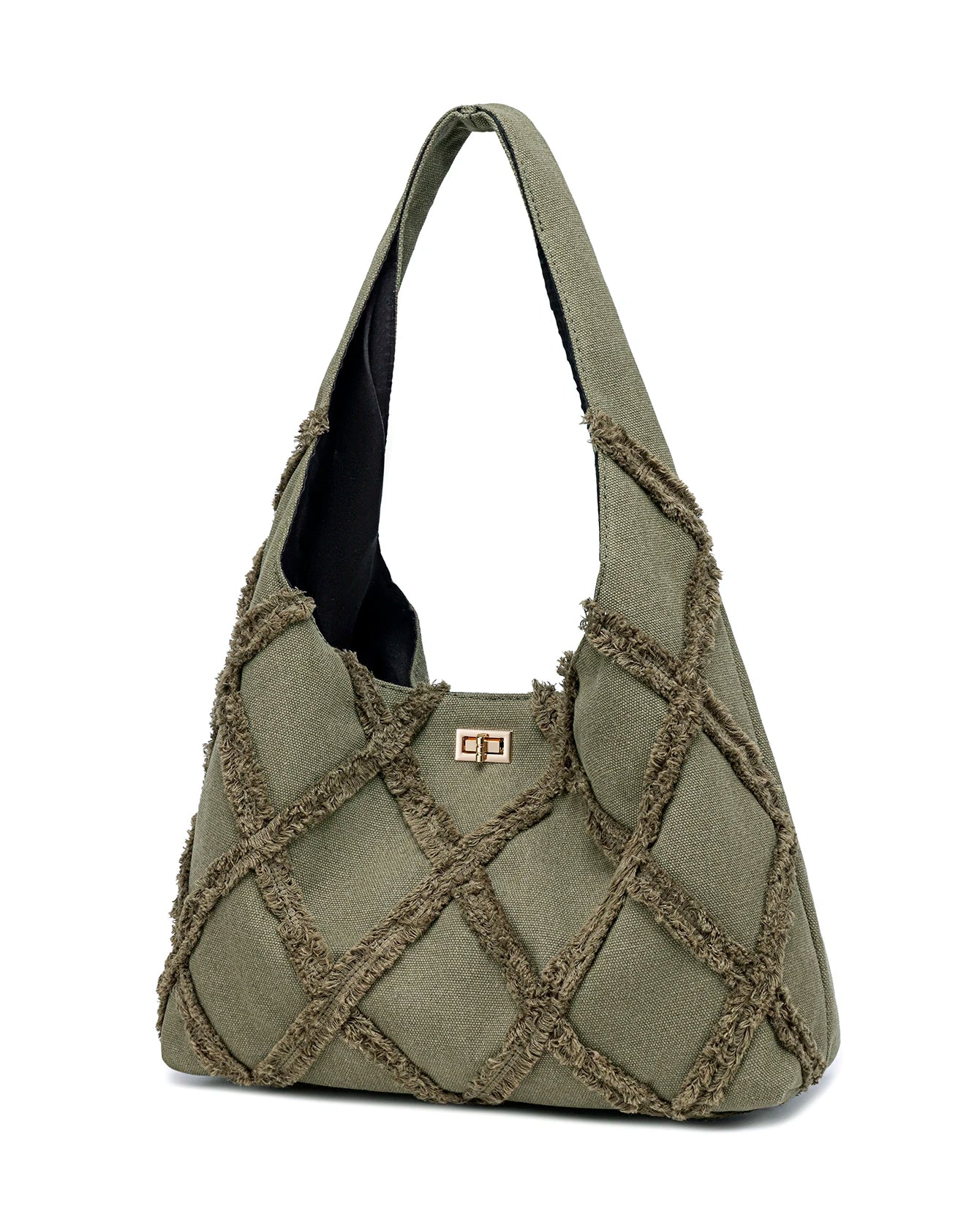 denim shoulder bag