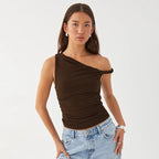Lightweight Breathable Cotton Blend Top