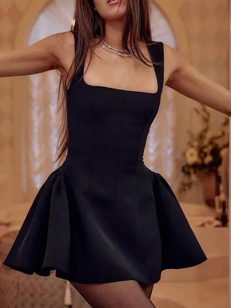 Eve – Midnight Allure Mini Dress