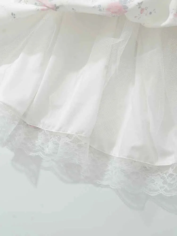 Bloom Bow Mini Dress