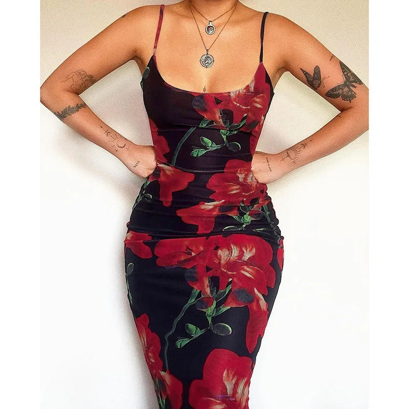 Rose Noir Dress