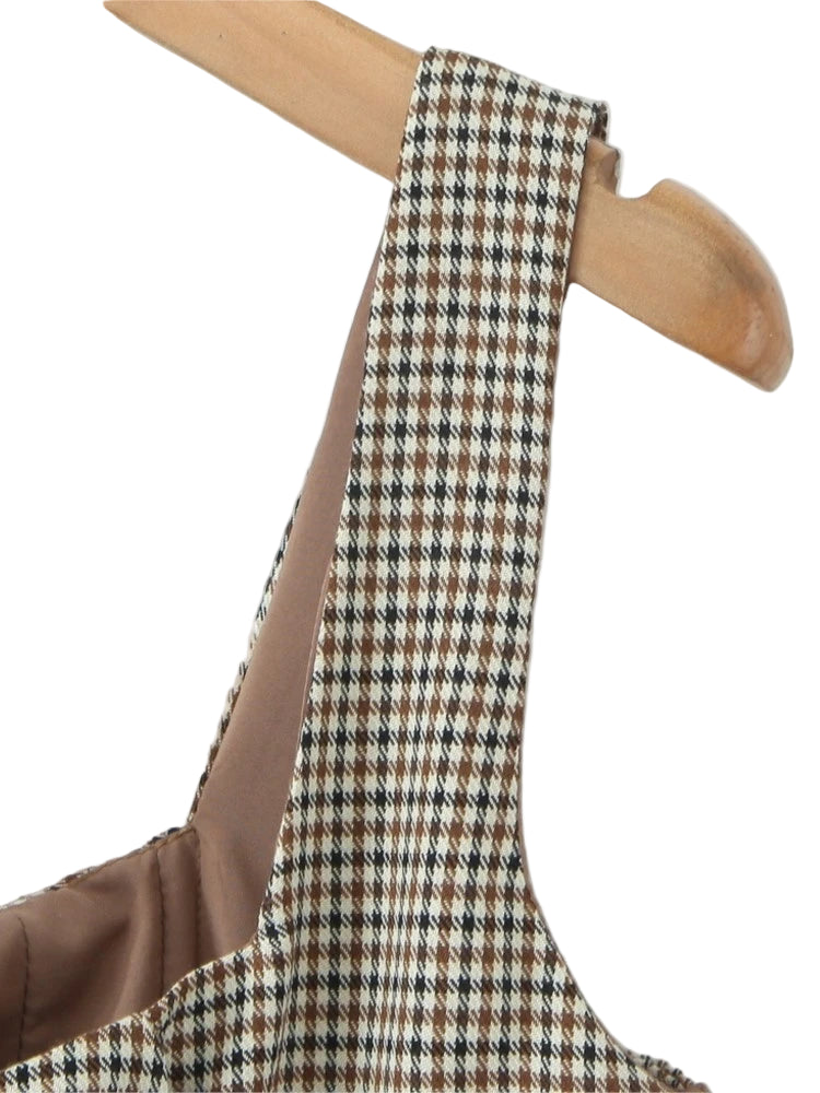 Plaid Reverie Top