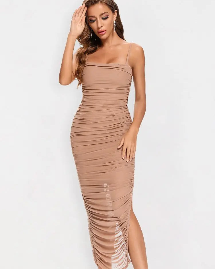 Midnight Allure Lace Dress