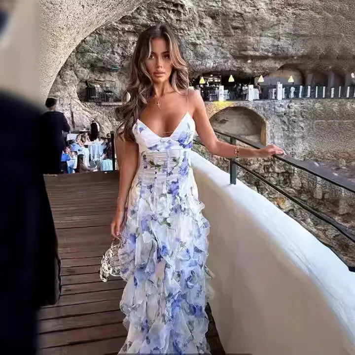 Eve – Sunset Bloom Maxi Dress