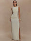 Luna Veil – Backless Floor-Length Dress