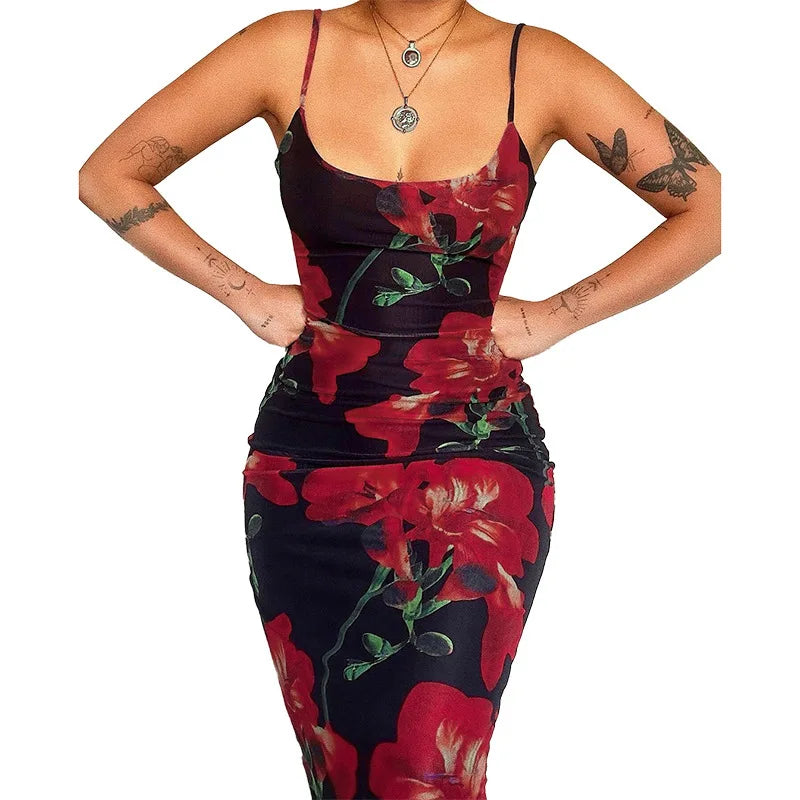 Rose Noir Dress