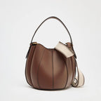 Vegan Leather Mini Bucket Bag