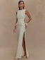 Luna Veil – Backless Floor-Length Dress