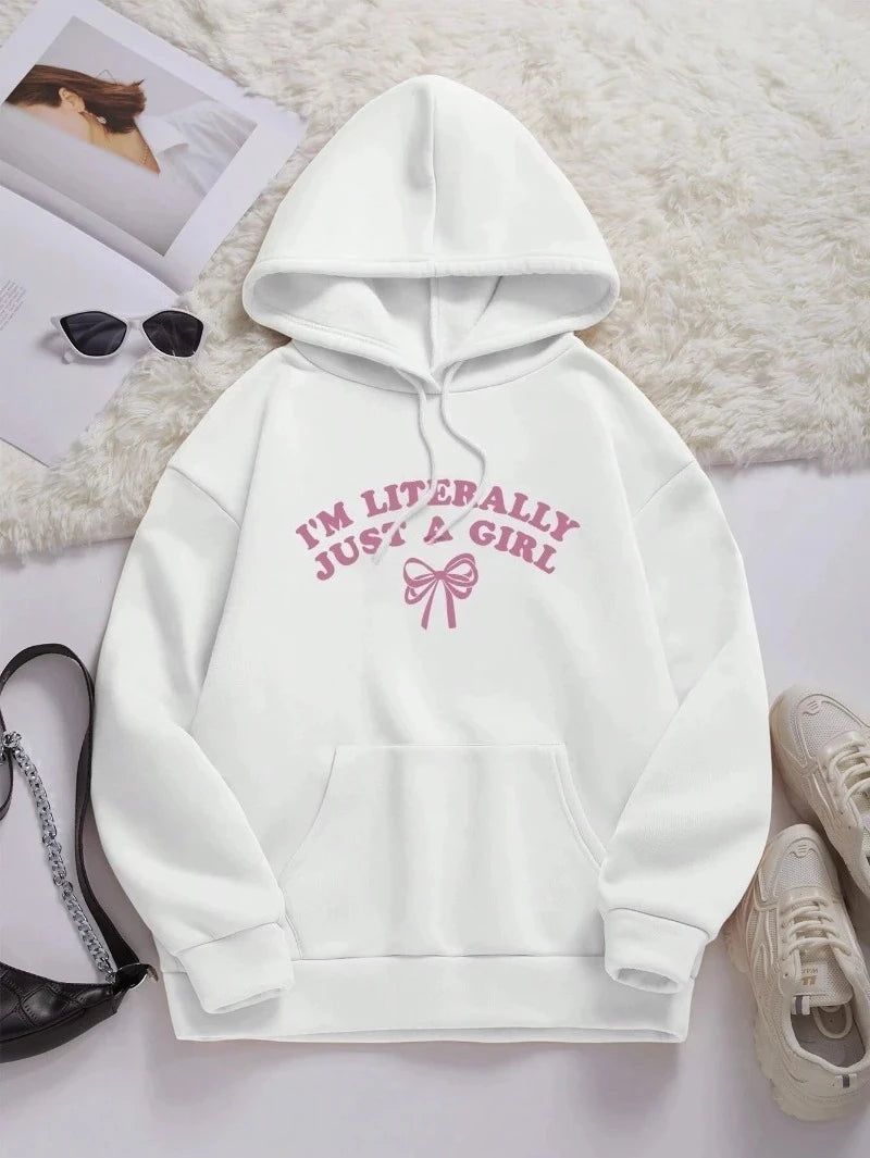 I'M Literally Just A Girl Hoodies