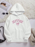 I'M Literally Just A Girl Hoodies