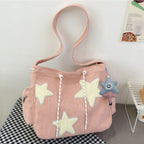 Corduroy Satchel Bag