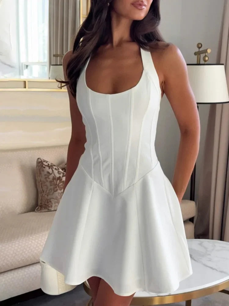 Eve Noir Mini Dress