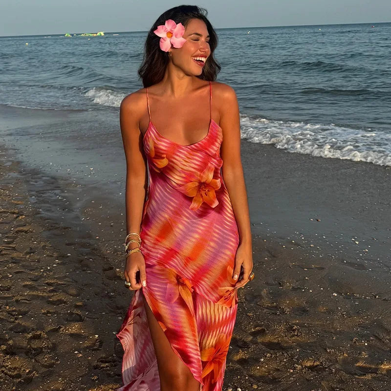 Radiance Waves Maxi Dress