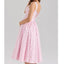 Verona Breeze – Mid-Calf Printed A-Line Dress