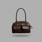 PU Leather Large Shoulder Bag