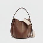 Vegan Leather Mini Bucket Bag