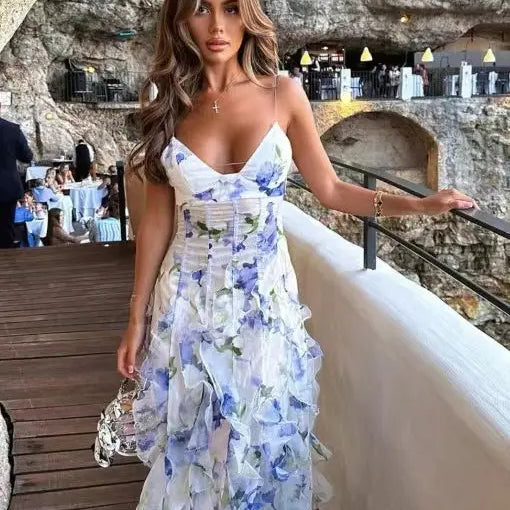 Eve – Sunset Bloom Maxi Dress